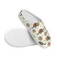 thumbnail image 3 of Fotbe Colorful Armadillos1 Pattern Women's Fuzzy Curly Fur Memory Foam Loafer Slippers Indoor Outdoor Slippers Winter Home Shoes-35/36, 3 of 7