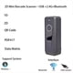 thumbnail image 3 of Escáner de Código de Barras Inalámbrico Portátil Pequeño y Lector de Código de Barras QR 1D/2D Bluetooth para Android (Negro), 3 of 5