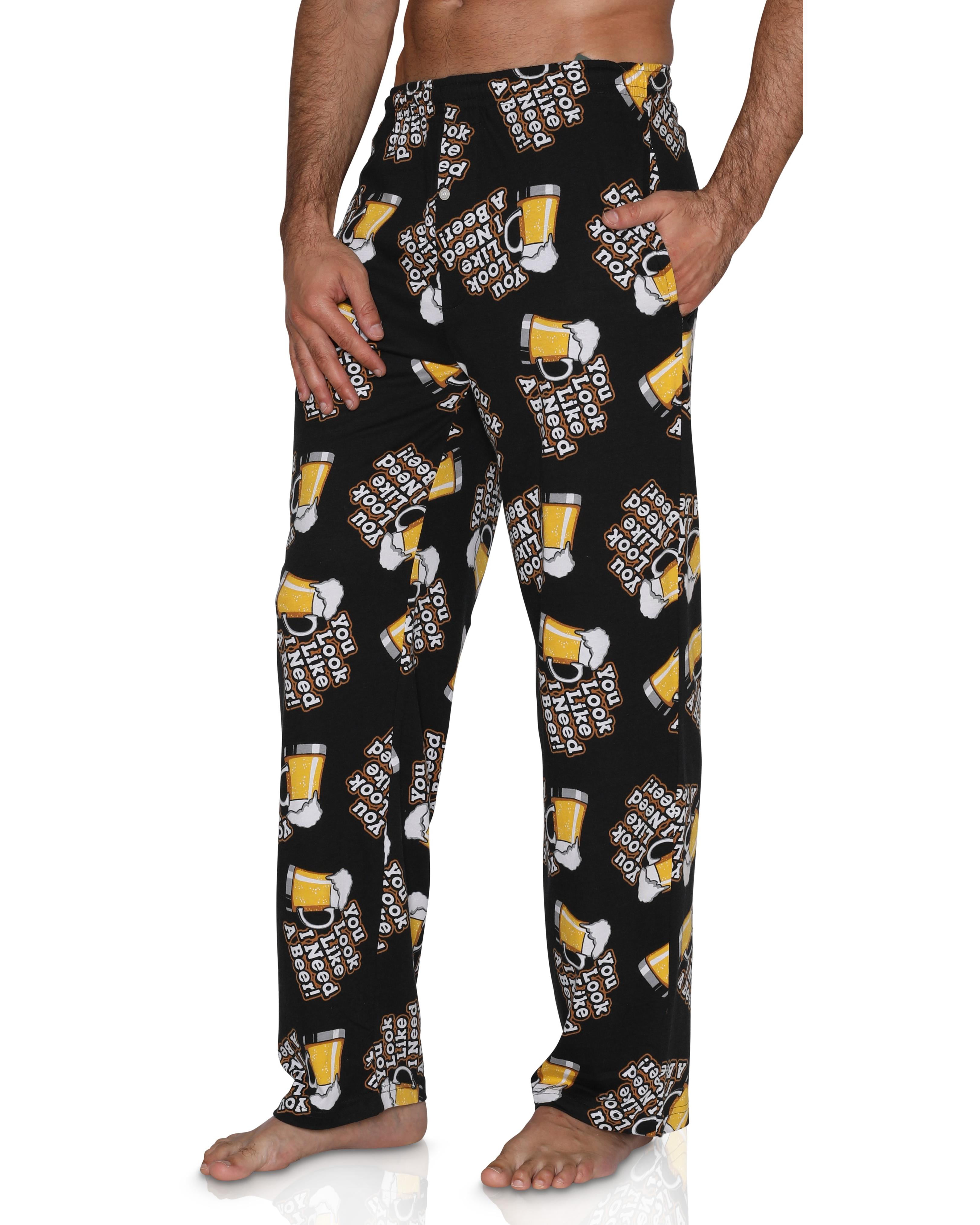 Fun Boxers - Men's Fun Pants Lounge Pajama Pants Boxers Printed ...