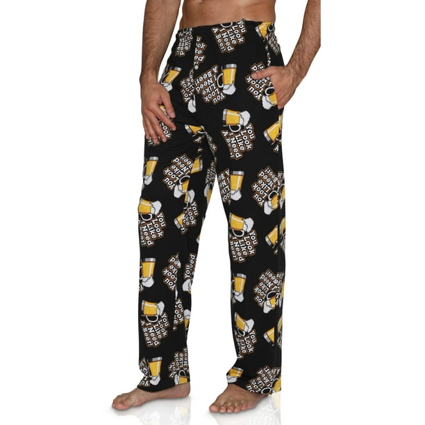 Fun Boxers - Mens Fun Pants Lounge Pajama Pants Boxers Adult Sleepwear ...