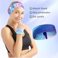 thumbnail image 2 of Baohd Sweat Headbands Absorbent Breathable Sweatband Quick-drying Accessories Cover Gym Fitness Tennis Running Cycling Yoga Type 4, 2 of 4