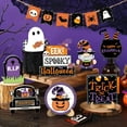 thumbnail image 4 of LAMIRO Halloween Party Favors Halloween Decorations Outdoor Halloween Tiered Tray Decor Set 3-Tier Wooden Farmhouse Decorations With Spooky Ornaments For Home And Party Halloween Decor, 4 of 7