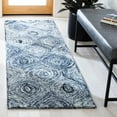 thumbnail image 2 of SAFAVIEH Ikat Kim Geometric Wool Runner Rug, Grey, 2'3" x 8', 2 of 7