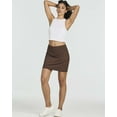 thumbnail image 6 of Real Essentials 3 Pack: Women's 16" Active High Waisted Skort Skirt Pockets - Running Tennis Golf Gym (Available In Plus), 6 of 7
