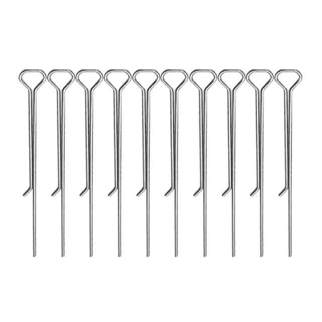 SHISUYAN 10pcs Wick Centering Device Set Metal Candle Wick Holders DIY Candle Wicks Device Small Wick Holders Candle Wick Fixing Tools