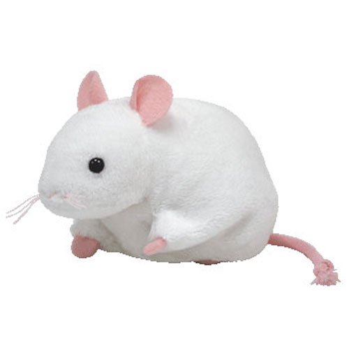Ty Beanie Baby Tiny The White Mouse 4 5 Inch Walmart Com