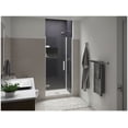 thumbnail image 6 of Kohler 27588-10L-BNK 71.5 x 34.37 in. Composed Frameless Pivot Shower Door with 0.37 in. Thick Crystal Clear Glass - Anodized Brushed Nickel, 6 of 7