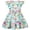 Green, variant on Girls Dresses Ruffle Sleeveless A-Line Cute Church Dress Flutter Hem Butterfly Sundress with Belt 7-13 Years
