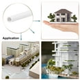 thumbnail image 5 of Unique Bargains PVC Pipe Round Rigid Plastic Tube 5mm ID 7mm OD 500mm White for Water Pipe, 5 of 5