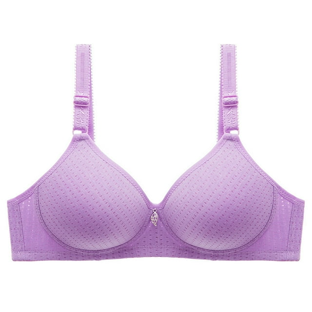 Timegard Bras for Women No Underwire Adjustable Strap Full Support Breathable Comfort Everyday Bras