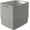Grey, variant on Set of 4 Jute Large Decorative Plastic Organization and Storage Baskets, Perfect Bins for Home Office, Closet Shelves, Kitchen Pantry and All Bedroom Essentials, Grey