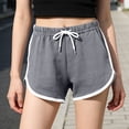 thumbnail image 5 of RYDCOT 3 Pack Womens Pajama Shorts Summer Casual Lounge Sleep Short Soft Comfy Pajama Bottoms with Pocket Gray, 5 of 7