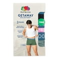 thumbnail image 3 of Fruit of the Loom Men's Getaway Collection Trunk Boxer Briefs, 3-Pack, 3 of 14