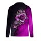 thumbnail image 5 of Blusa informal con estampado de manga larga y cuello vuelto para mujer a la moda Fridja  fjkfkj8080, 5 of 5