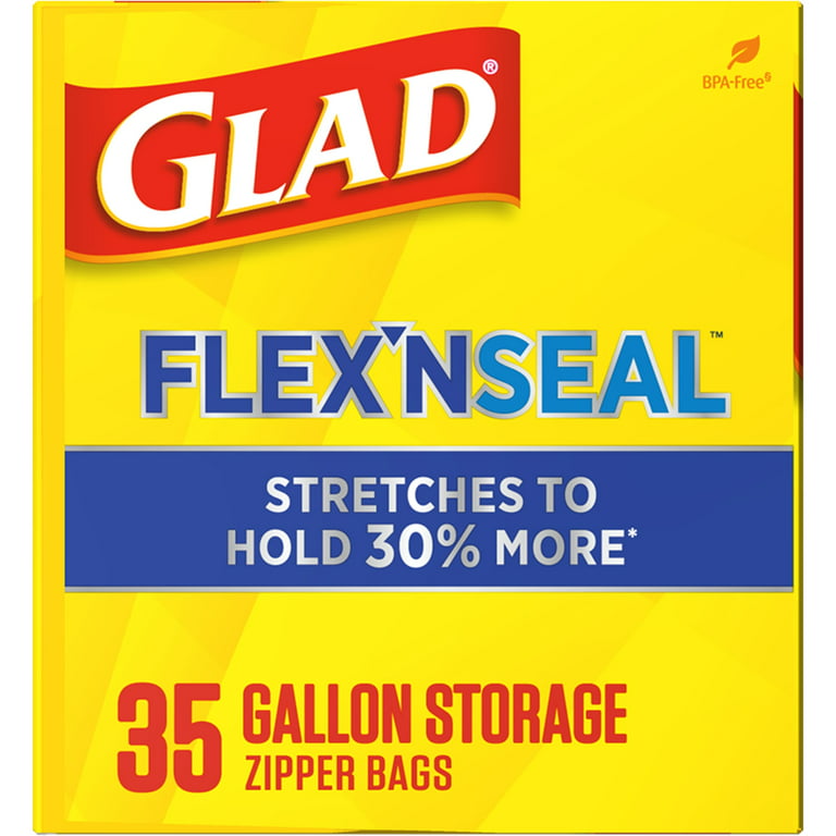 Gladlock Storage Bags • Wide Seal Gallon