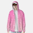 thumbnail image 4 of Gaeub Breast Cancer Pink Ribbons Awareness Men's and Women's UPF 50+ Long-Sleeved Sun Protection Clothing, Fishing Shirt Long Sleeve Zip - XX-Large, 4 of 9
