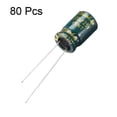 thumbnail image 2 of Condensador electrolítico radial de aluminio 220uF 25V Vida 8 x 12 mm 80pcs, 2 of 3