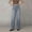 Light Blue, variant on Women's Jeans Wide Leg Plus Size Mid Rise Slim Fit Wide Leg Casual Jeans for Daily Wear