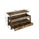 thumbnail image 2 of Mesa De Centro De Madera Rustica Elevable 2 Cajones Abatible, 2 of 6
