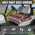 thumbnail image 3 of Whosucclay Southwest Pattern Golf Cart Seat Cover, Foldable Anti‑Slip Elastic Golf Cart Seat Blanket for Club Car Yamaha EZGO, 52.36" x 32.28", 3 of 7