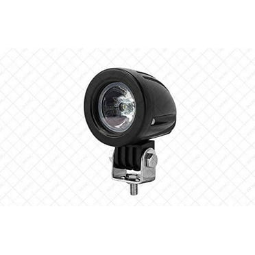 Mini Spotlight 10 Watt LED Fixture (9 to 30 VDC) - 10 Watt Cool White LED Spotlight for Auto, Motorcycle, Truck, RV, Boat and Aircraft
