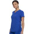 thumbnail image 6 of Dickies EDS Essentials Medical Scrubs Top for Women V-Neck DK735, L, Galaxy Blue, 6 of 8