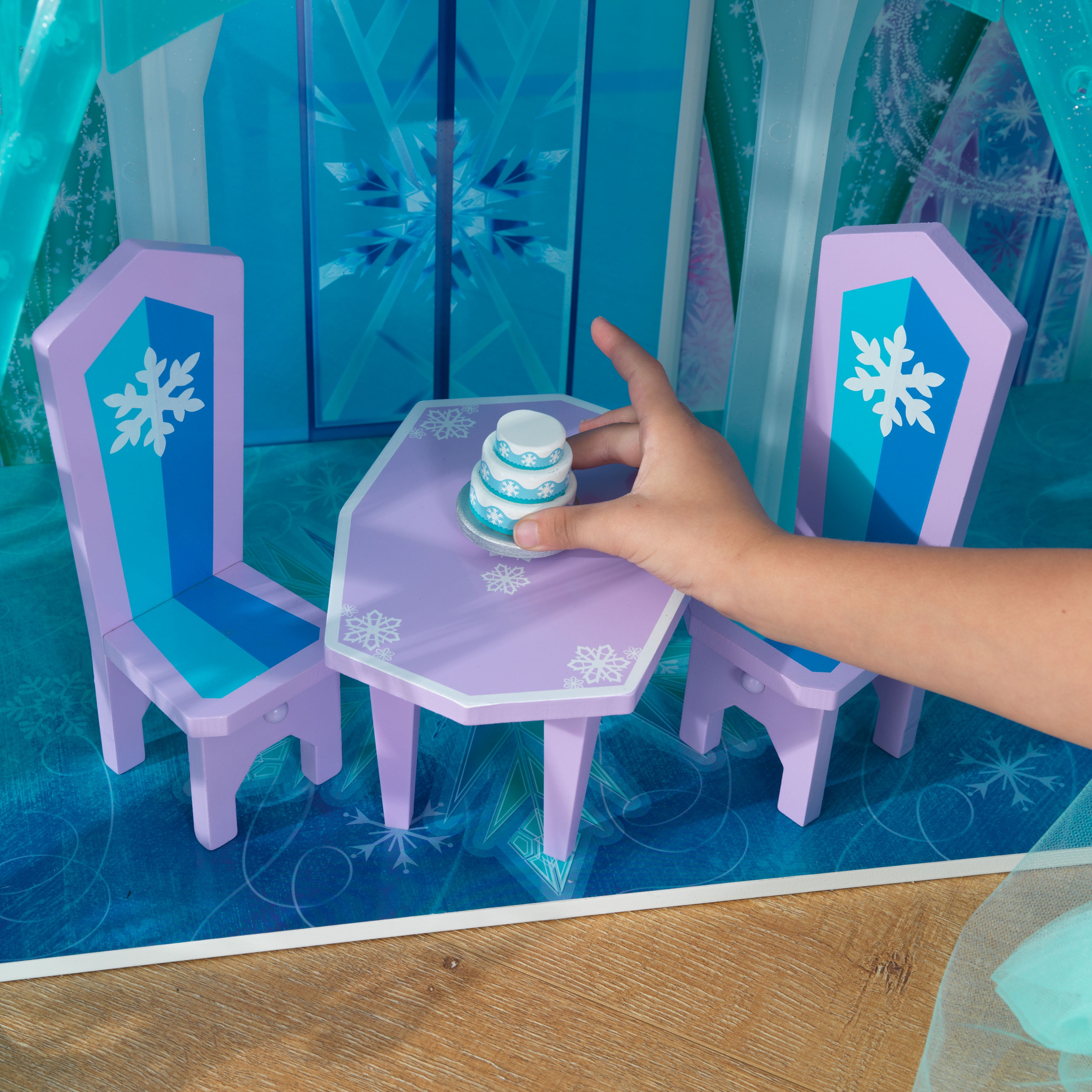kidkraft disney frozen ice castle dollhouse