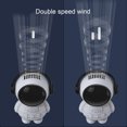 thumbnail image 3 of Fan, Neck Fan Multifunctional Rechargeable 360 Degree Adjustment Air Outlet Mini 5V 1A Spaceman Shaped  for Indoor Outdoor Use, 3 of 7