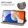 thumbnail image 4 of Asuwish Compatible with Samsung Galaxy A14/M14 5G Wallet Phone Case and Tempered Glass Screen Protector Flip Credit Card Holder Stand Mandala Flower Cell Cover for A 14 4G 14A 14M G5 Women Men Gray, 4 of 8