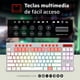 thumbnail image 3 of Teclado Gamer Mecanico BALAM RUSH DOMINATE EXPERT GK959 Switch Brown Inalambrico USB 2.4 GHz + BT 5.0 Tamaño 80% RGB, 3 of 6