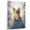 Norwegian Lundehund, variant on Thuan Dog with Angel Canvas, Canvas Wall Art Abstract White Prints Animal Artwork Komondor Lover for Bedroom Living Room Bathroom 11x17