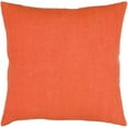 thumbnail image 3 of Lachen Woven Modern Pillow Cover in Burnt Orange, Cream, 3 of 4