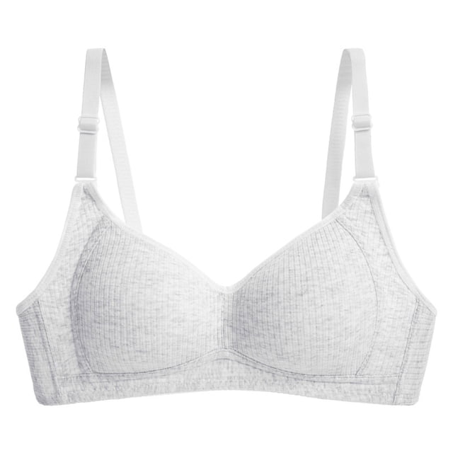 Timegard Wireless Bras for Women Adjustable Strap Full Support Breathable Comfort Summer Everyday Bras