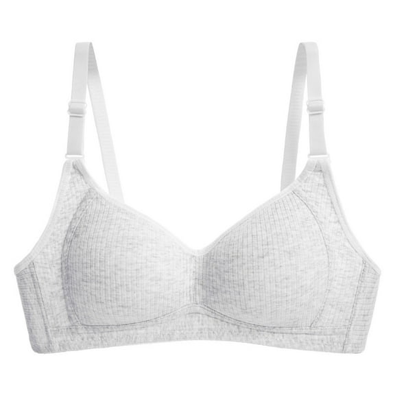 KIHOUT Bras For Women Plus Size Women's Bra Wire Free Underwear Bra Everyday Small Cup Underwear