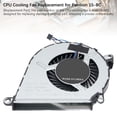 thumbnail image 4 of Ventilador De CPU Para Computadora Portátil, Conector De 4 Pines 858970-001 Ventilador De Enfriamiento De CPU Para Computadora Portátil ABS De Metal Para Mantenimiento, 4 of 7