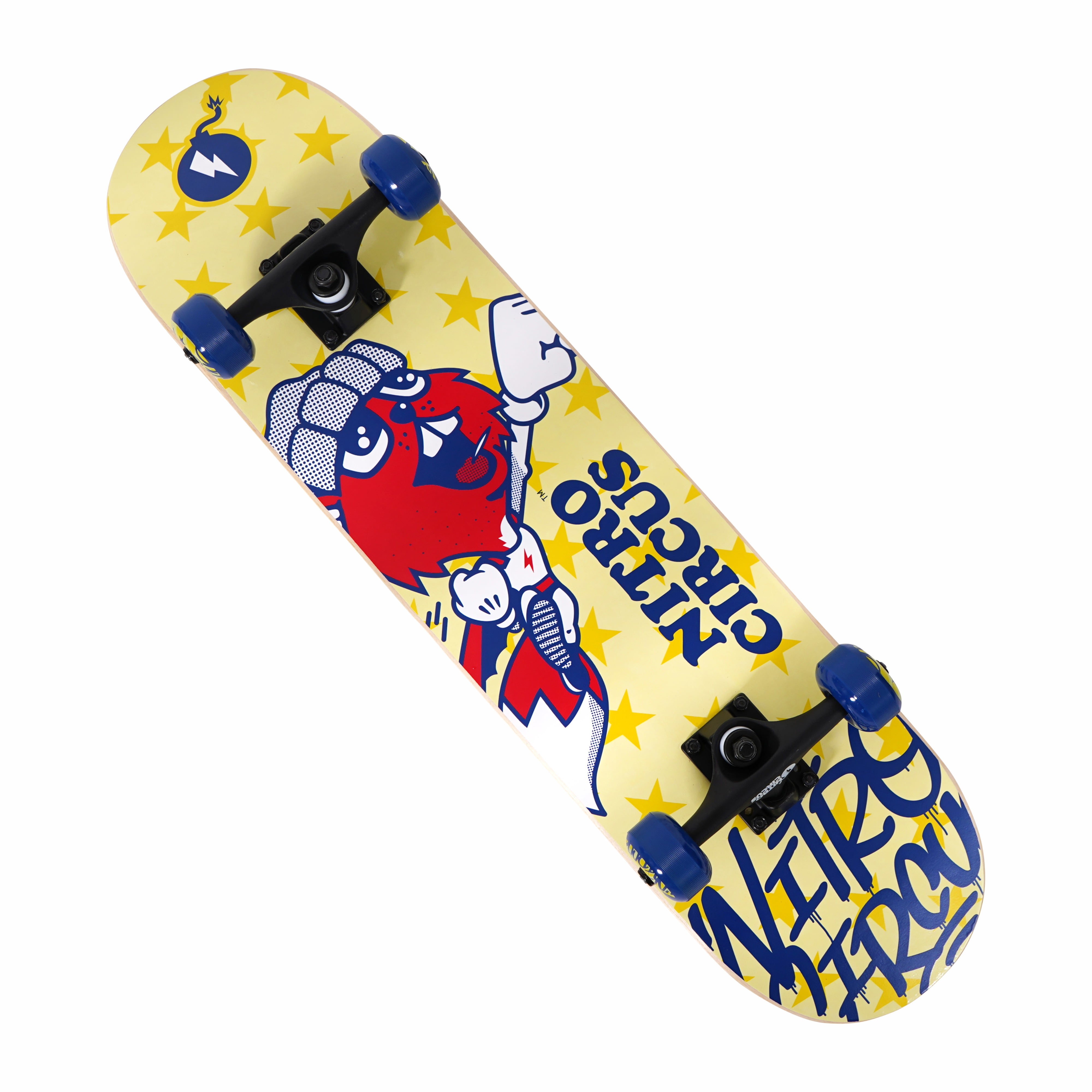 Hyper Toy Company, Nitro Circus Skateboard, Yellow