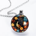 thumbnail image 2 of Turkey Stunning Glass Design Circular Pendant Jewelry Necklace, 2 of 5