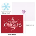 thumbnail image 2 of KUUQA 30Pcs Merry Christmas Greeting Cards with Envelopes and Snow Stickers, 6 Christmas Designs, 2 of 7