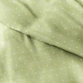 thumbnail image 3 of iEnjoy Home 3-PC Queen Polka Dot Print Duvet Cover Set in Moss Green/White, 3 of 3