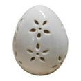thumbnail image 2 of CoreLiving Easter Decorations Resin Lighted Easter Eggs Farmhouse Rustic Design Hollow Statues for Spring Tabletop Mantel Decor Indoor Centerpiece No Batteries Included, 2 of 9