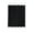 Black, variant on Kabnic Fabric Shower Curtain, Waffle Textured Heavy Duty 256GSM Polyester, Hotel Spa Luxury Weighted Bath Curtain Set with 12 Hooks for Bathroom
