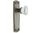 thumbnail image 4 of Nostalgic Warehouse Pracry_Prv_234_Nk Crystal Solid Brass Privacy Door Knob Set - Nickel, 4 of 4