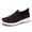 Wine, variant on GPOECD Women Shoes Casual Fashion Breathable Mesh Hollow Out Design Platform Soft Sole Lightweight Walking Sneakers Womens Shoes Black,36
