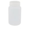 Unique Bargains Laboratory Chemical Storage Plastic Widemouth Bottle White 250mL