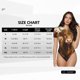 thumbnail image 5 of Fotbe Adorable Calf Butterflies Champagne Body de Mujer con Cuello Redondo y Mangas Cortas, Sin Mangas Ajustado, Suave, Cómodo y Básico-Large, 5 of 7