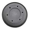 thumbnail image 4 of Bloem Terra 12" Round Plastic Planter with Drainage Holes - Indoor/Outdoor, 3.5 Gallon Capacity, Lightweight Garden Pot, Charcoal, 4 of 5