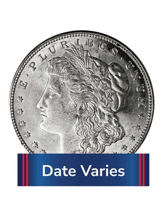 1878-1904 $1 Morgan Silver Dollar About Uncirculated AU