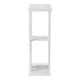 thumbnail image 5 of Furniture of America Jorga 2-Shelf Console Table, White, 5 of 6