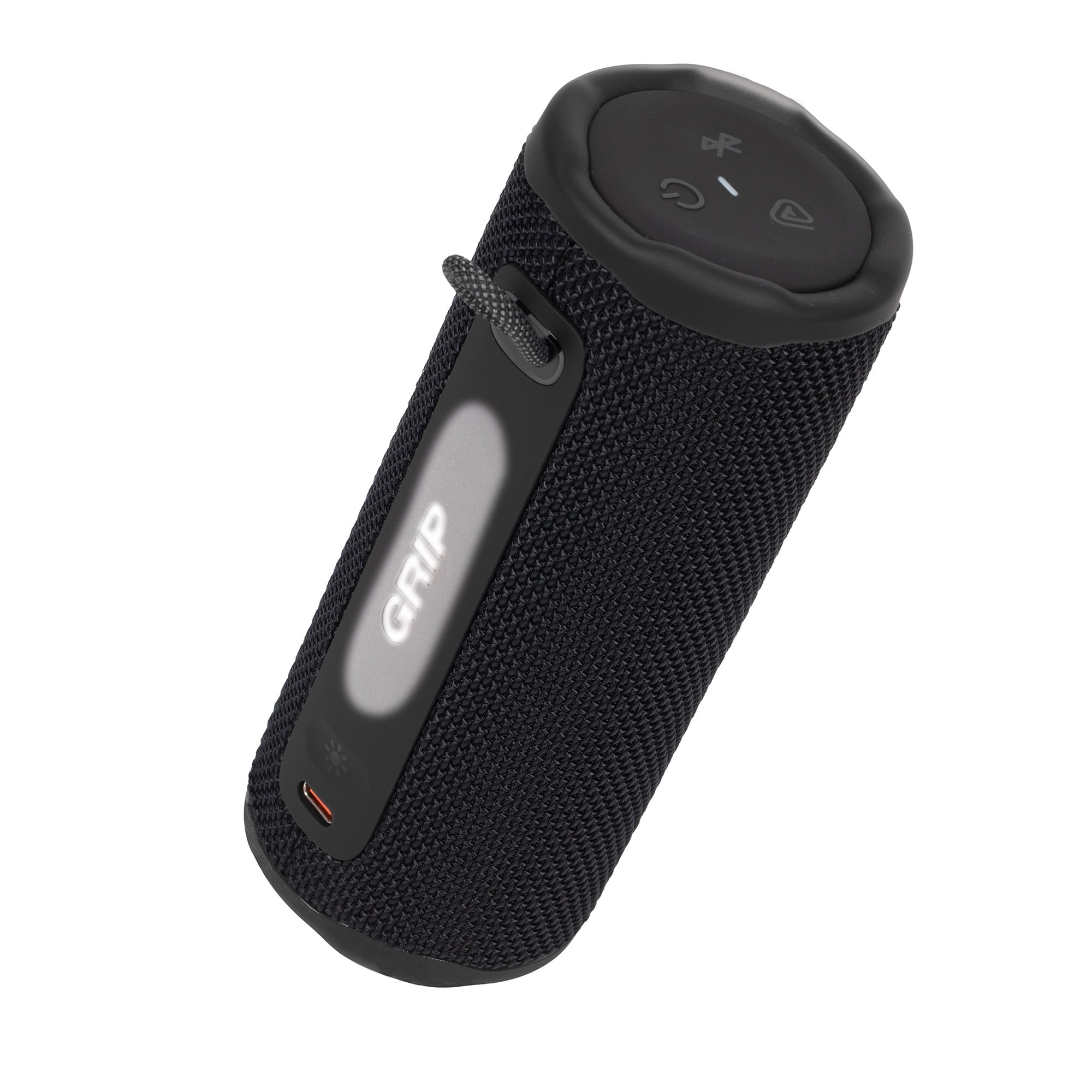 JBL Grip Portable Bluetooth Speaker Black (JBLGRIPBK) – IP68 Waterproof & Dustproof | Bluetooth 5.4 | AI Sound Boost | 14-Hour Battery | Includes Carrying Case & Cleaning Cloth