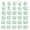 I2-Green-1-30, variant on Numbered Pencil Toppers 30/50 PCS Reusable Number Pencil Labels Classroom Pencil Tracking Markers for Teachers Student Organization School Supplies,Blue-1-30